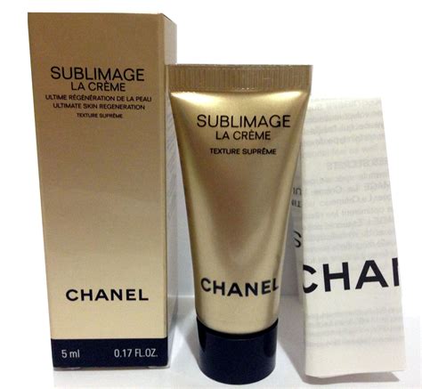 chanel sublimage la creme 5 ml|chanel sublimage cream reviews.